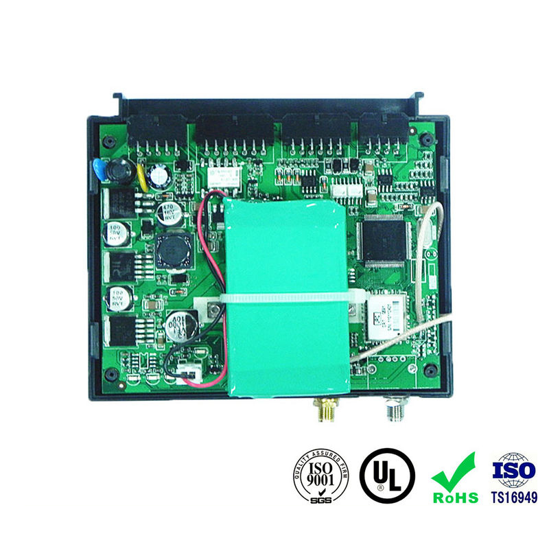 GPRS Backstage Control 4 Layers 2oz greensoldermask ENIG / HASL PCB