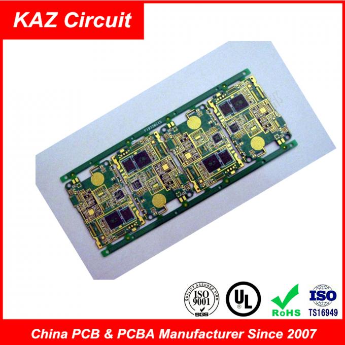 1OZ HDI PCB Manufacturer 0.8-3.2mm Lead Free  Printed Circuit Board