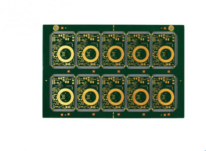 Multilayer Green 4 Layer 2OZ Rigid Printed Circuit Boards Fr4 SMT PCB Assembly