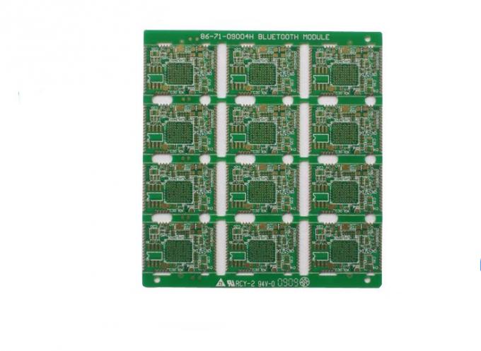 Multilayer Green 4 Layer 2OZ Rigid Printed Circuit Boards Fr4 SMT PCB Assembly