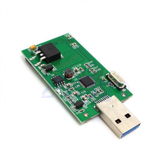 1.8 "Mini PCI-E mSATA USB3.0 Adapter Card Conveter externe SSD PCBA carte HG multi pcb