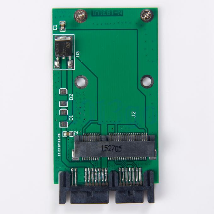 Mini PCIe PCI-e MSATA SSD Micro adaptateur SATA PCBA HG OEM Service FR4 Material