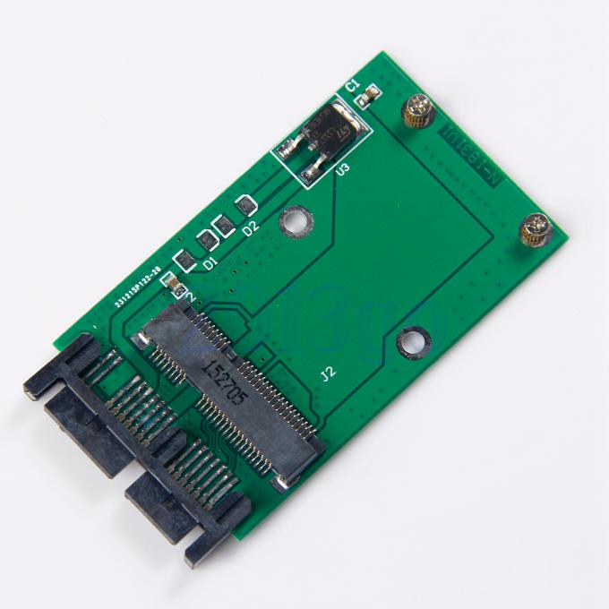 Mini PCIe PCI-e MSATA SSD Micro adaptateur SATA PCBA HG OEM Service FR4 Material