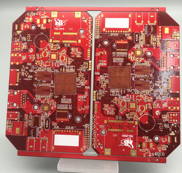 FR4 Material 3layer 2OZ 2U'' HASL/ENIG surface green/blue soldermask HDI Pcb Blind Holes Impedance Control BGA