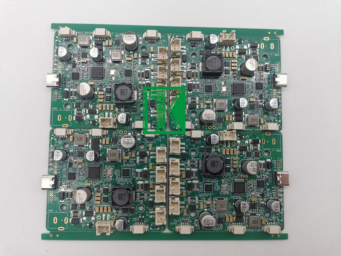 Network Control Board FR4 2OZ 6 Layers HASL SMT Printed Circuit Board Assembly