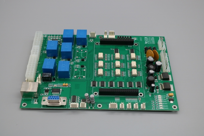 Multilayer Green 4 Layer 2OZ Rigid Fr4 SMT electronics manufacturers Printed Circuit Board Assembly