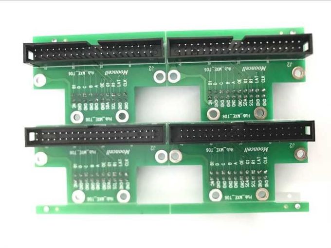 SMT FR4 2layers 2oz hasl/enig surface treatment Green Soldermask 1OZ Quick Turn Pcb Assembly