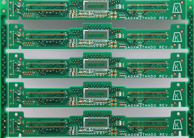 Green Soldermask FR4 1.6MM 2OZ Layers ENIG/ HASL HDI Printed Circuit Board