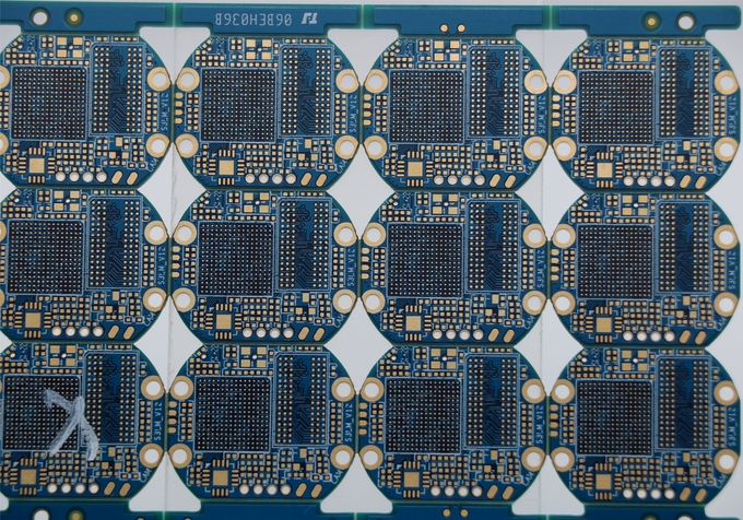 Green Soldmask Multilayer printed electronic circuit 10 Layers Fr4 1-6mm 2oz Copper Thickness electronics manufacturers