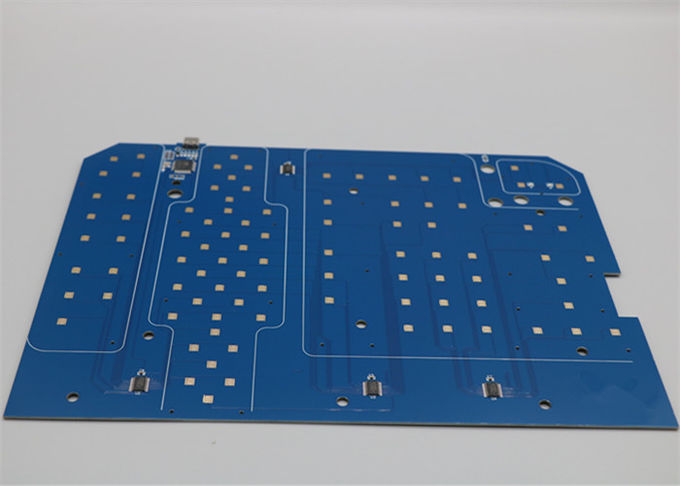 Blue Soldermask 1OZ 4 Layer pcb factory pcb assembly shenzhen printed circuit board manufacturers