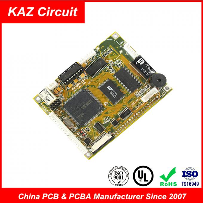 4 Layer FR4 1oz ENIG Industrial Control Printed Circuit Board Assembly PCBA