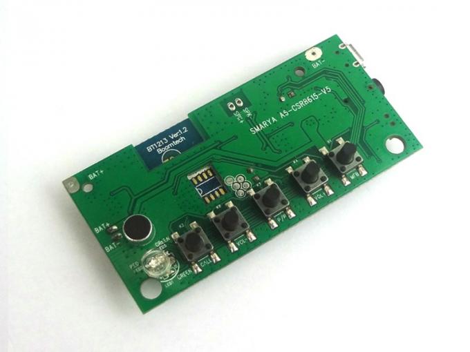 Bluetooth speaker 5W green power supply Printed Circuit Board Assembly PCBA