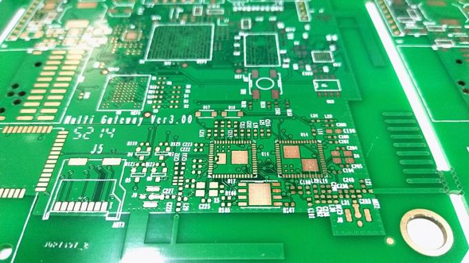 Electronic HDI Printed Circuit Boards FR-4 Immersion Gold Surface Treatment