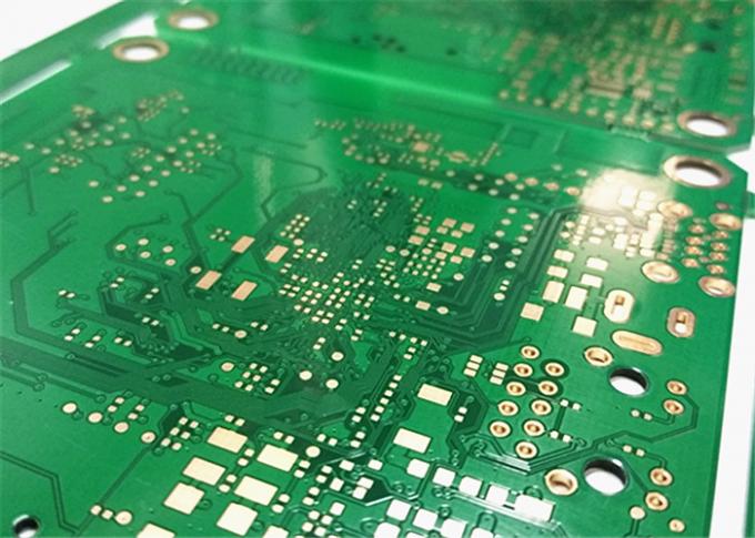 Electronic HDI Printed Circuit Boards FR-4 Immersion Gold Surface Treatment