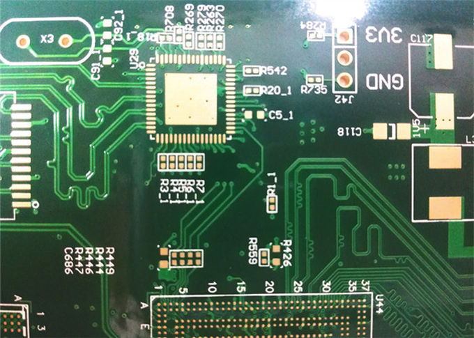 Multilayer Heavy Copper  ENIG 2 U' White Silkscreen Rigid PCB  Printed Circuit Board