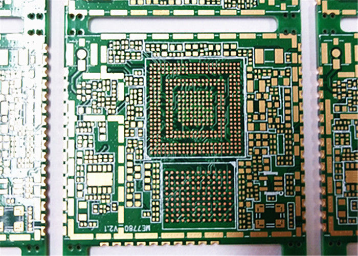 HDI FR4浸金绿色软掩模印刷电路板