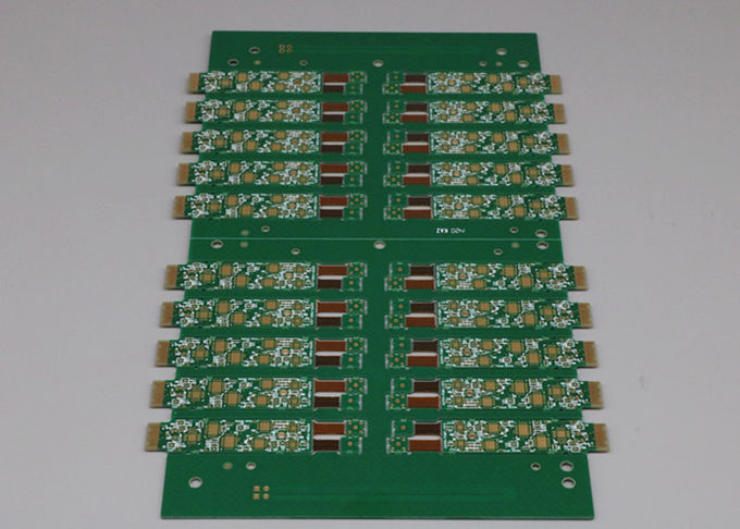 4L HDI Flex 1OZ FR4 Rigid Gold Finger Printed Circuit Boards