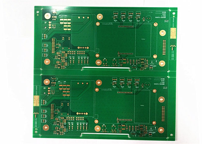 ENIG/ HASL Green Soldmask White Silkscreen Multilayer PCB Board