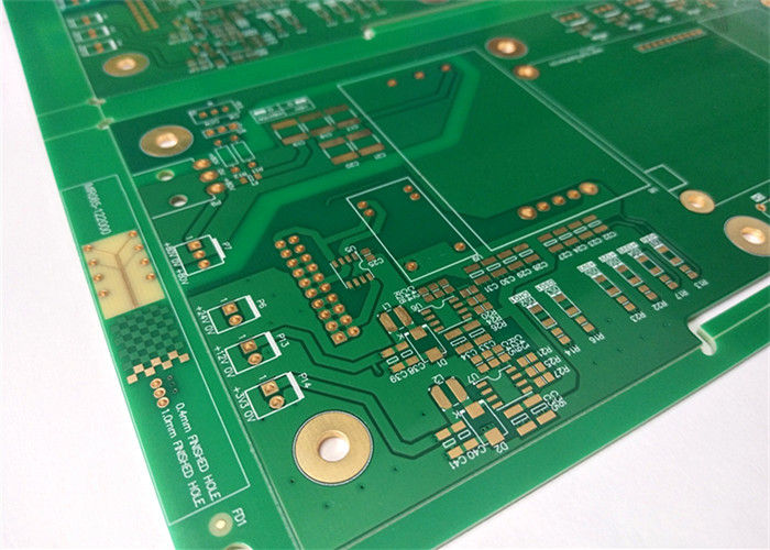 ENIG/HASL绿色Soldmask白色丝网多层PCB板