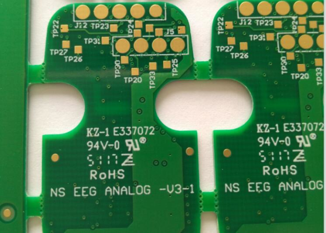 Multilayer PCB Circuit Board 4 Layers FR-4 Tg150 1.0mm ENIG 1U"