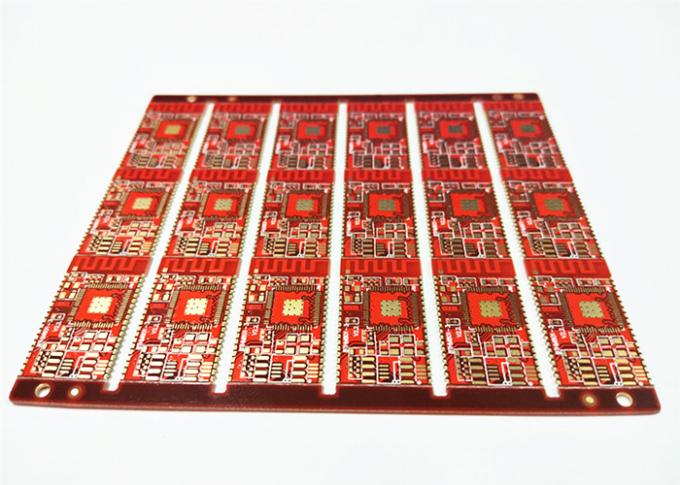 2-22 Layers Red Soldermask Immsion Gold  FR-4 PCB Printed Circuit Board