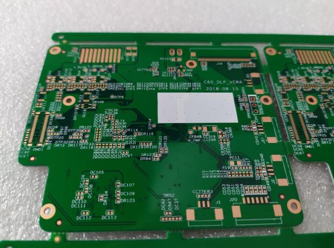 1.0mm Board Thickness With ENIG 1u" Surface Multilayer PCB Board