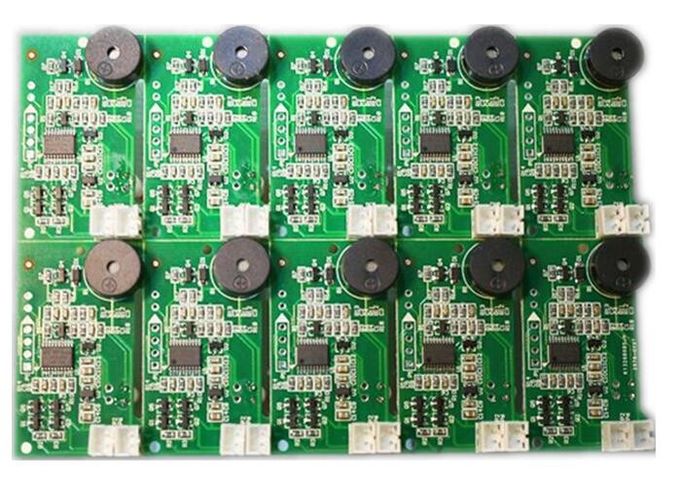 2 Layers FR4 materials HASL/ENIG Surfaces treatment green soldermask Double Sided PCB Board Fabrication for Smart Lock