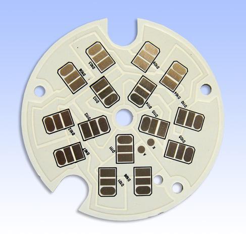 Aluminun HASL LF / OSP Surface 1 - 2 Watts 1 - 6 OZ PCB Board