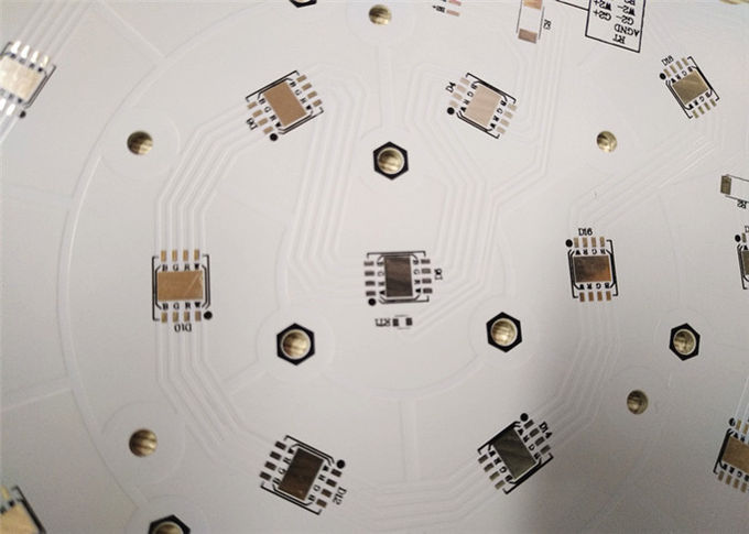 Aluminum Led Lead Free Quick Turn 1 Layer 1 OZ  Printed Circuit Board,pcb board，AL Material Supports