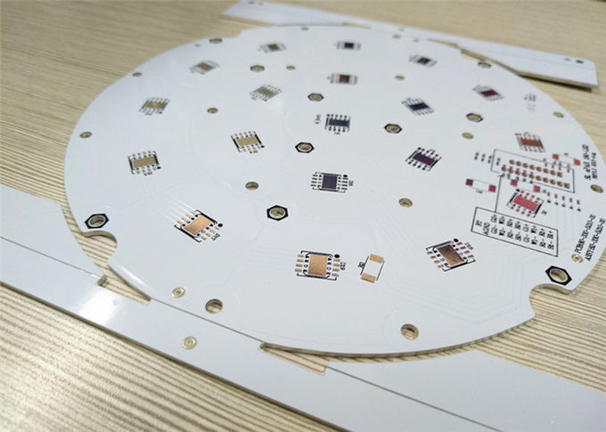 Aluminum Led Lead Free Quick Turn 1 Layer 1 OZ  Printed Circuit Board,pcb board，AL Material Supports