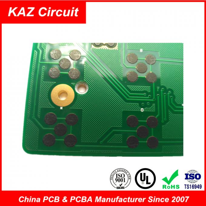 Carbon 2L FR4 1.6mm 1oz ENIG printed circuit board PCB