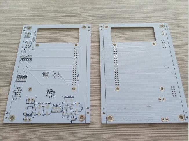 2oz Copper HASL Lead Free 0.063" Thickness White Soldmask Electronic Printed Circuit Board