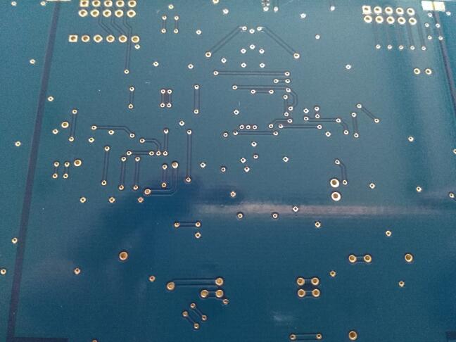 Heavy Copper Thickness 2oz Blue Soldmask Electronics Circuit Board