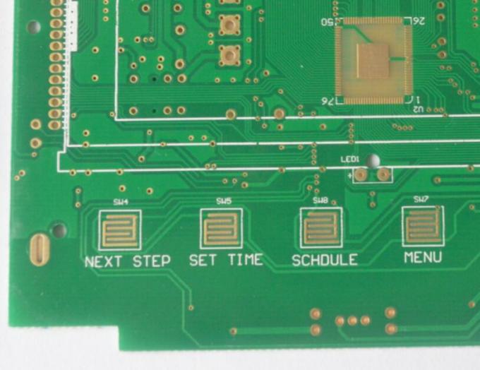 ENIG 2u" Surface With Min 3/3 Mil Line Width / Space 4 Layers Electronic Printed Circuit Board