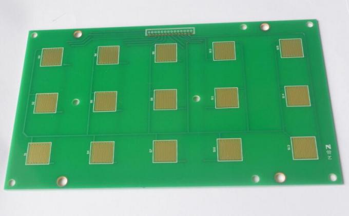 2 Layers 1oz Copper Thickness Green Soldmask FR4 PCB Prototype