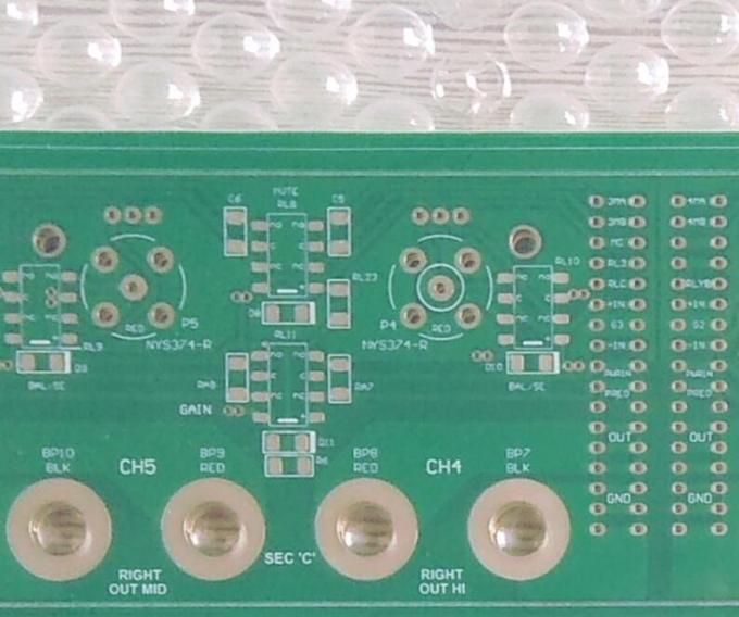 Custom Printed Circuit Board 2 Layers FR4 Material ENIG Surface