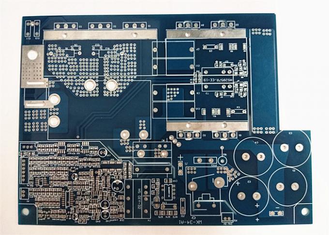 Flex Blue Soldermask  Immersion Gold Electronics Circuit Board  PCB Prototype