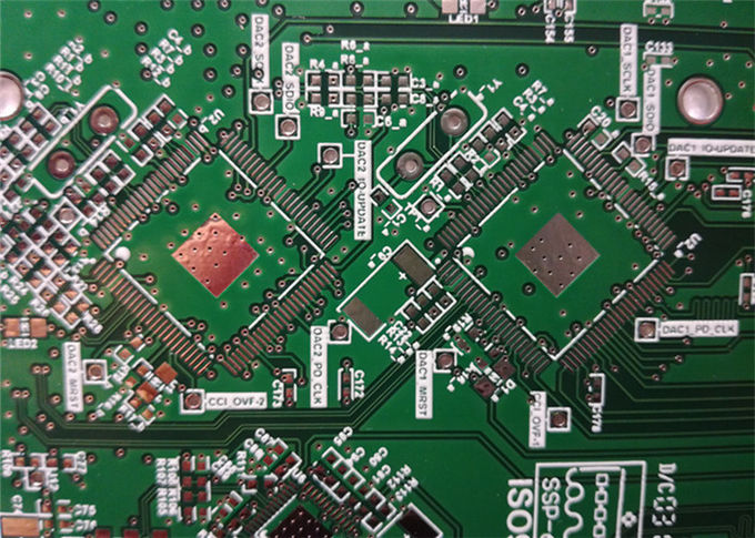 OEM 4 Layers Electronic Printed Circuit Boards FR4 Material ENIG 1u' Gold Finger Solder Mask.OEM brand and3Mile