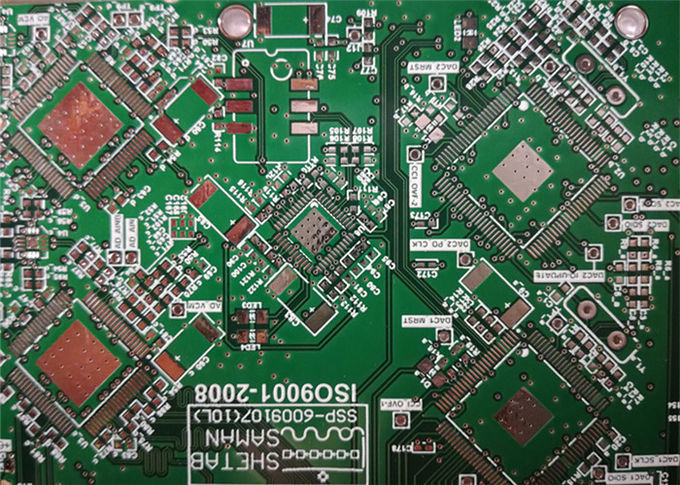 OEM 4 Layers Electronic Printed Circuit Boards FR4 Material ENIG 1u' Gold Finger Solder Mask.OEM brand and3Mile